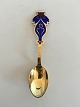 Anton Michelsen 
Christmas Spoon 
1974 Gilded 
Sterling Silver 
with Enamel
Painter 
Carl-Henning 
...