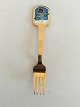 Anton Michelsen 
Christmas Fork 
1977 Gilded 
Sterling Silver 
with Enamel
The artist 
Poul Hanmann 
...