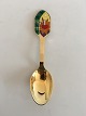 A. Michelsen 
Christmas Spoon 
2001 In Gilded 
Sterling Silver 
with Enamel