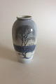 Royal Copenhagen Art Nouveau Vase with motif of a Birch Tree No 2244/2129