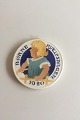Aluminia 
Children's Help 
Day Plate 1920.
Measures 8,7cm 
/ 3 2/5".