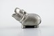 Rare figurine of hippopotamus, pencil holder, designed by Just Andersen.