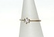 Princess Ring 
with white 
stones, 8 Karat
Stamp: 333, 
SMK
Size: 54 / 
17.19 mm.
None or ...