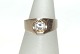 Gold ring with 
zirconia, 8 
Karat
Stamp: BLD, 
BLD
Size: 55 / 
17.51 mm.
None or almost 
...