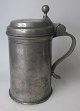 German tin stob 
with handle and 
lid, 18th 
century. 
Stamped on the 
lid: IGD. 
Height .: 21 
...