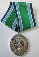 Silver medal 
for 25 years of 
volunteer 
service in the 
Home Guard. 
Denmark. H .: 
8.5 cm.