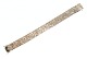 Brick Bracelets 
17 rows 
Diamanteret, 14 
Carat Gold
Stamp: 585, 
HCK
Goldsmith: H. 
C. ...