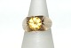 Gold ring with 
yellow stone, 
14 Carat
Stamp: 585, VP
Size: 55 / 
17.51 mm.
None or ...