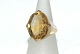 Gold ring with 
Citrin, 14 
Carat
Stamp: 585
Size: 55 / 
17.51 mm.
None or almost 
none use ...