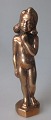 Danish artist 
(20th 
century.): Nude 
girl. Cast 
bronze. On 8 
cornered foot. 
H .: 17.0 cm.
This ...