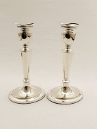 Silver candlesticks<BR>
sold