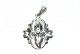 Pendants 
Sterling silver
Stamp: 925, B. 
H.
Silversmith: 
B. Hertz
Size 3 x 1.9 
...