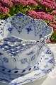 Fruit bowl with 
dish, Royal 
Copenhagen 
porcelain. 
Royal 
Copenhagen Blue 
fluted full 
lace. Oval ...