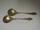Marius Hammer. 
Silver (900). 
Norwegian 
spoons with 
enamel. A pair. 
Length 24.5 cm.
