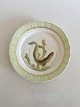Royal 
Copenhagen 
Green Dinner 
Fish Plate No 
919/1710 with 
Anguilla 
Vulgaris. 25 cm 
(9 27/32")