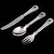 Georg Jensen 
Jubilee 75 
Sterling Silver 
Children's Set 
with Cornelian
Designed by 
Georg Jensen 
...