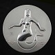 Georg Jensen 
Silver Medal 
Coin - H.C. 
Andersen "The 
Little Mermaid"
Designed by 
Arno Malinowski 
...