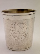 Baroque Danish silver cup