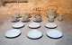 Jens Harald Quistgaard, complete 6 persons. Bing & Grondahl B & G Grey Cordial 
stoneware tea service.