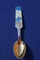 Michelsen Christmas spoon 1963 of gilt sterling silver