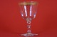 Red Wine Glass, 
Crystal, 
Belgium?, h: 
14.4 cm, 
diameter: 9 cm