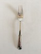 Georg Jensen 
Rope Silver 
Lunch Fork No 
022. Measures 
18 cm / 7 3/32"