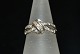 White Gold Ring 
with Diamonds 9 
Carat
Size: 54, 
-17.19 mm.
Hallmark: 375
Nice and well 
...