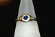 Gold ring with 
the diamond and 
sapphire 14 
Karat
Stamp: 585, 
BEE
Goldsmith: 
Bent Eriksson 
...