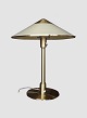 Kongelys table 
lamp 
Fog og 
Møllerup 
Brass and 
white acrylic 
Nice condition 

