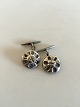 Georg Jensen 
Silver Cuff 
Links No 4. 
From 1904-1908. 
Measures 1.7 cm 
/ 0 43/64 in. 
dia. Weighs 6 
...
