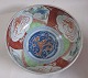 Large Japanese 
Imari porcelain 
bowl, 19th 
century. With 
deep u-shape, 
decorated with 
flowers and ...