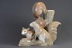 Porcelain 
Figure: Lladro 
Squirrel, h: 24 
cm