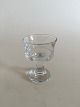 Holmegaard Ship 
Glass. Sherry 
Glass. 8.7 cm H 
(3 27/64"). 6.5 
cm dia (2 
9/16").