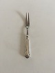 Cohr Herregaard 
Silver and 
Steel Cold Cuts 
Fork. 13.8 cm L 
(5 7/16")