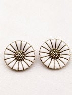 A. Michelsen sterling silver daisy ear clips sold
