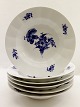 Royal 
Copenhagen Blue 
flower  soup 
plates 10 / 
8546        
1st. choice No. 
284042 Stock:11