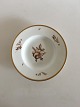 Royal Copenhagen Brown Rose Deep Plate No 10514