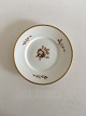 Royal 
Copenhagen 
Brown Rose 
Plate No 10520. 
22.5 cm dia. (8 
55/64")