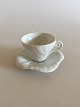 Royal 
Copenhagen 
White Triton 
Mocca Cup and 
Saucer14179(072/073).
 Cup measures 
5.5 cm H (2 ...