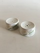 Bing & Grøndahl Grey Orchid Salt and Pepper Set