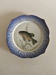 Royal 
Copenhagen Blue 
Fish Plate with 
Gold No 
1212/3002. With 
Tinca Vulgaris. 
23 cm (9 
1/16"). ...