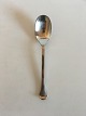 Jens Quistgaard 
Dansk IHQ 
Dessert Spoon 
in Steel 
Kobenhavn.
Measures 17cm 
/ 6 7/10".