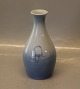 916 Vase 18 cm Hotel Greenland logo Bing and Grondahl Marked with the three Royal Towers of ...