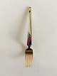 Anton Michelsen 
 Christmas Fork 
1958 Gilded 
Sterling Silver 
and Enamel.
Silversmith 
Karl Gustav ...
