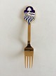 Anton Michelsen 
Christmas Fork 
1986 Gilded 
Sterling Silver 
with enamel
Bent Karl 
Jacobsen was 
...