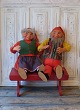 Pair of 
beautiful old 
shop gnomes in 
a rare large 
size. 
Mother gnome 
is missing two 
fingers, ...
