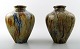Roger GUERIN (1896-1954) A pair of French Art Deco pottery vases.
