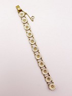 Bernhard Hertz silver daisy bracelet sold