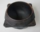 Arabic wooden 
bowl, 19th 
century. 
Handcaved. With 
decorations on 
the sides. 4 
handles. 13 x 
13 ...
