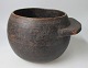 Antique Arabic 
wood ear Bowl, 
19th century. 
Thrown and 
hand-cut. With 
decorations on 
the sides. ...